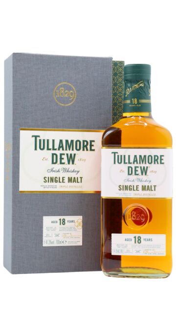 Tullamore Dew - Irish Single Malt 18 year old Whiskey