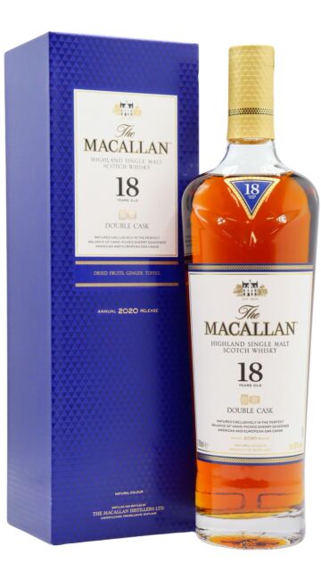 The Macallan - 2020 Release Double Cask Highland Single Malt Scotch 18 year old Whisky