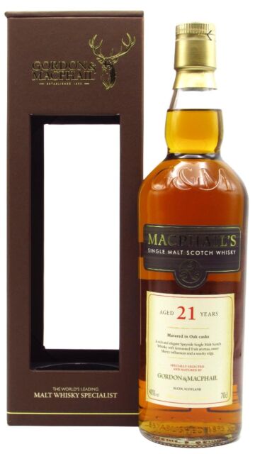 Macphail's - Single Malt Scotch 21 year old Whisky