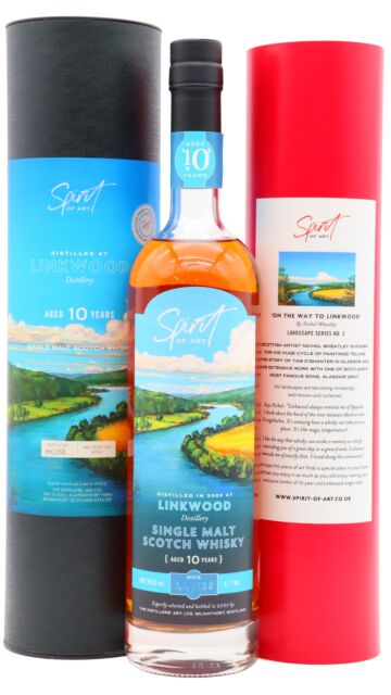 Linkwood - Spirit of Art Including Signed Print - Single Cask #310724 2009 10 year old Whisky