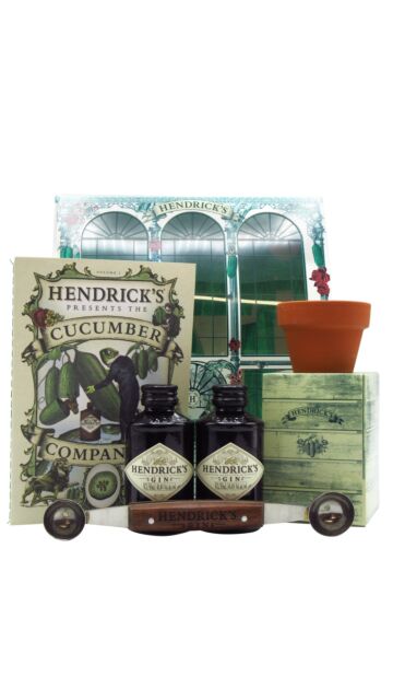 Hendrick's - Original Dry Gin Cucumber Hothouse Gift Pack