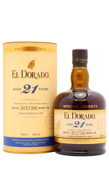 El Dorado - Guyanese 21 year old Rum