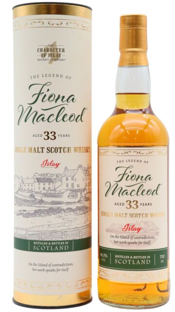 The Character Of Islay - Fiona Macleod - Islay Single Malt Scotch 33 year old Whisky