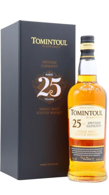 Tomintoul - Speyside Single Malt Scotch 25 year old Whisky