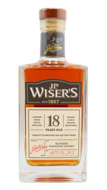 JP Wiser's - Blended Canadian 18 year old Whisky