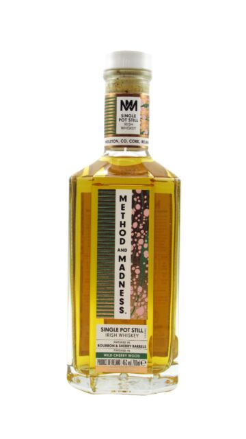 Method and Madness - Wild Cherry Wood Finish Irish Whiskey
