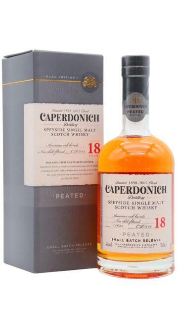 Caperdonich (silent) - Secret Speyside Batch #2 Peated Single Malt Scotch 18 year old Whisky