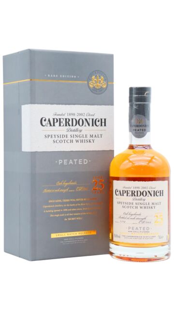 Caperdonich (silent) - Secret Speyside Peated Single Malt Scotch 25 year old Whisky