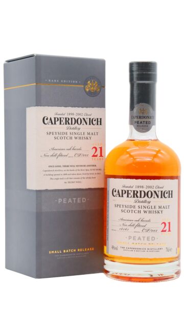 Caperdonich (silent) - Secret Speyside Peated Single Malt Scotch 21 year old Whisky