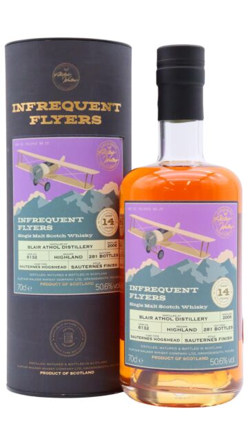 Blair Athol - Infrequent Flyers Single Cask #6132 2006 14 year old Whisky