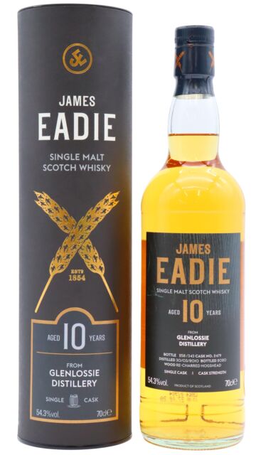 Glenlossie - James Eadie Single Cask #2479 2010 10 year old Whisky