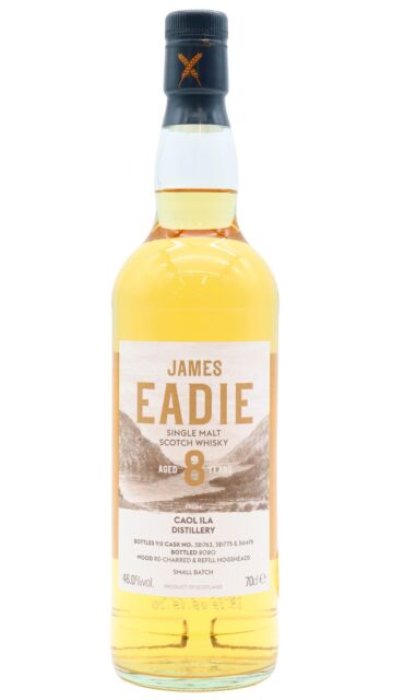 Caol Ila - James Eadie Small Batch Release Single Malt Scotch 8 year old Whisky