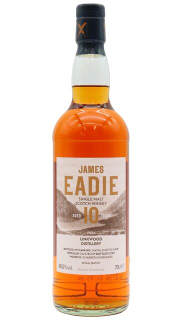 Linkwood - James Eadie Small Batch Release Single Malt Scotch 2009 10 year old Whisky
