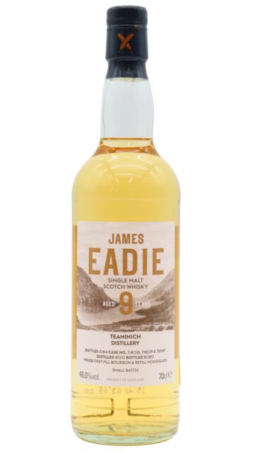 Teaninich - James Eadie Small Batch Release Single Malt Scotch 2010 9 year old Whisky