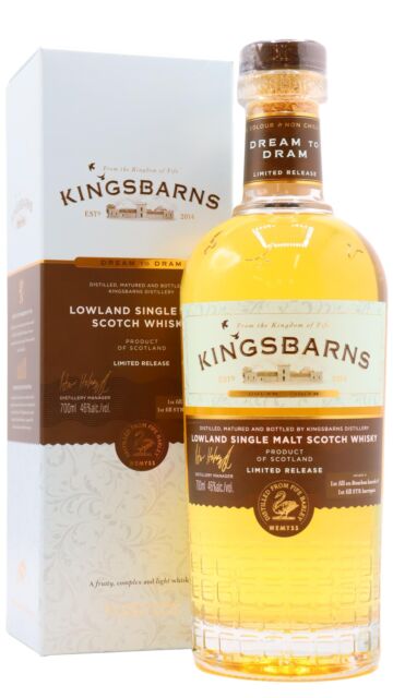 Kingsbarns - Dream To Dram Lowland Single Malt Scotch Whisky