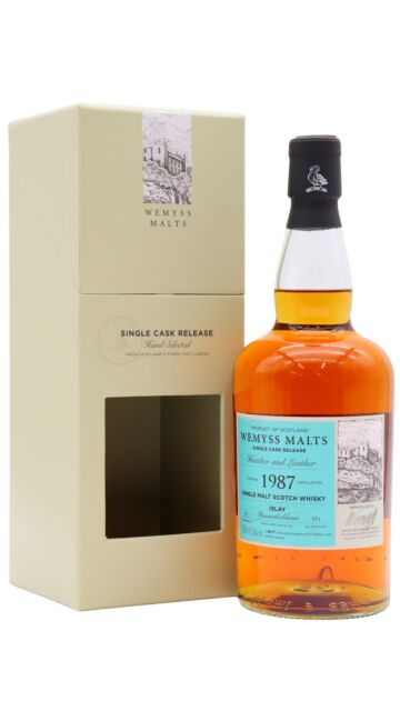 Bunnahabhain - Wemyss Malts - Heather & Leather Single Cask 1987 31 year old Whisky