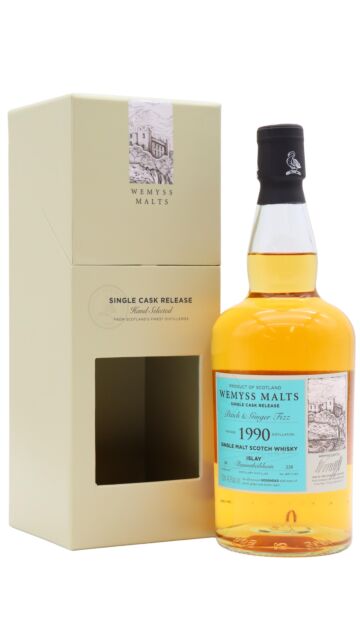 Bunnahabhain - Wemyss Malts - Peach & Ginger Fizz Single Cask 1990 28 year old Whisky