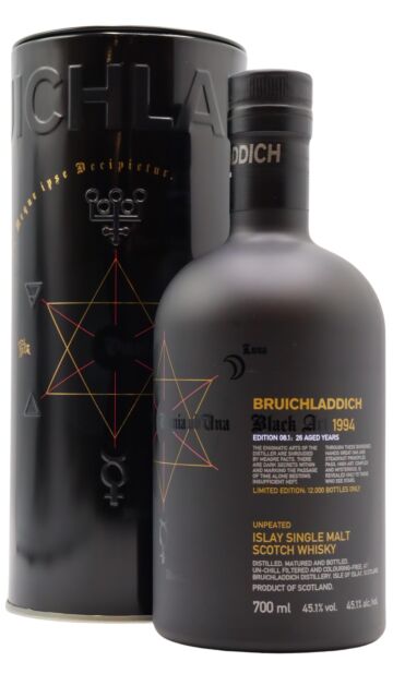 Bruichladdich - Black Art 8.1 Islay Single Malt Scotch 1994 26 year old Whisky