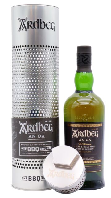 Ardbeg - AN OA Islay Single Malt Scotch Whisky BBQ Smoker Gift Pack