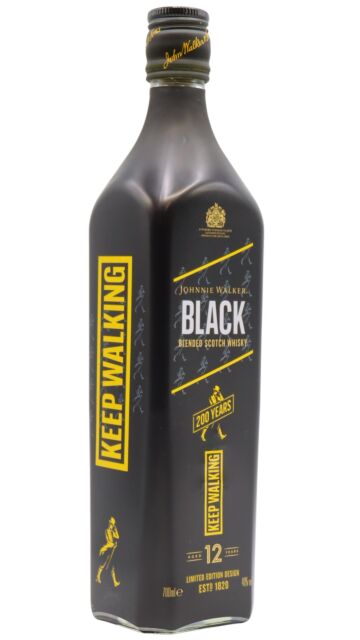 Johnnie Walker - Icons Black Label 200th Anniversary Blended Scotch 12 year old Whisky