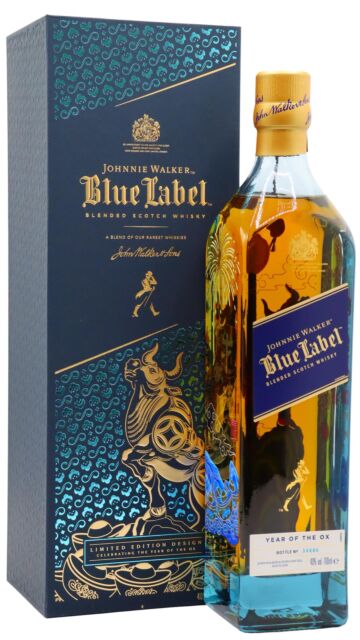 Johnnie Walker - Blue Label 2021 Lunar New Year - Year Of The Ox Blended Scotch Whisky