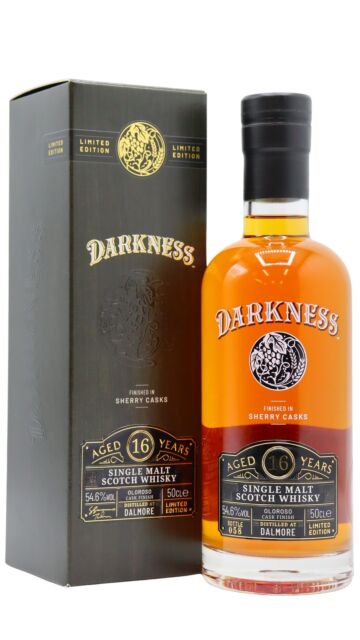Dalmore - Darkness - Oloroso Sherry Cask Finish Single Malt Scotch 16 year old Whisky