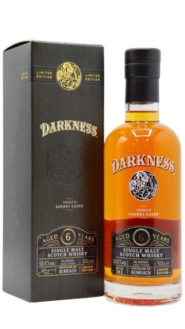 Benriach - Darkness - Oloroso Sherry Cask Finish Single Malt Scotch 6 year old Whisky