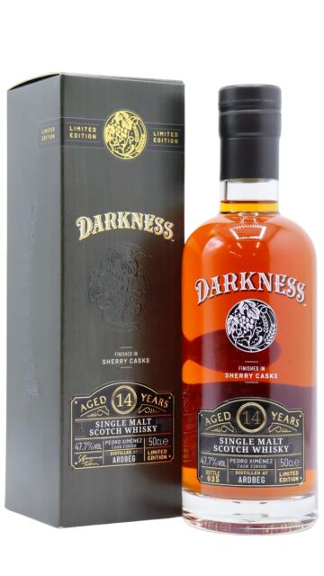 Ardbeg - Darkness - Pedro Xmienez Sherry Cask Finish Single Malt Scotch 14 year old Whisky