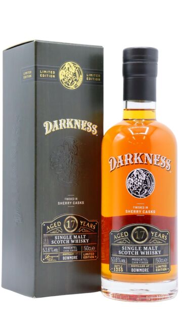 Bowmore - Darkness - Moscatel Sherry Cask Finish Single Malt Scotch 17 year old Whisky