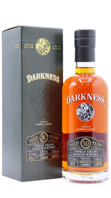 Cambus (silent) - Darkness - Moscatel Sherry Cask Finish Single Grain Scotch 30 year old Whisky
