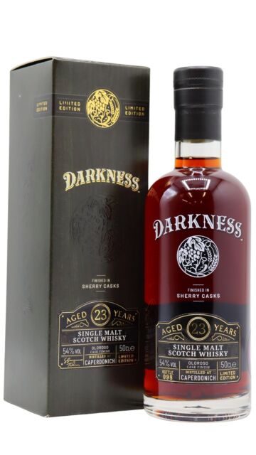 Caperdonich (silent) - Darkness - Oloroso Sherry Cask Finish Single Malt Scotch 23 year old Whisky