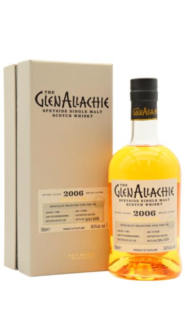 GlenAllachie - Single 1st Fill Bourbon Cask #111860 2006 13 year old Whisky