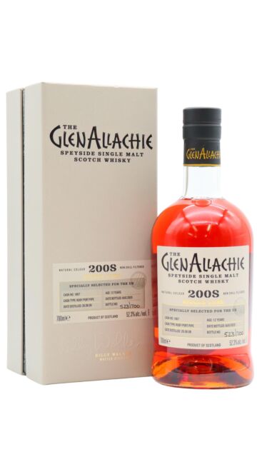 GlenAllachie - Single Ruby Port Cask #1867 2008 12 year old Whisky