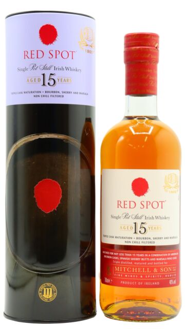 Red Spot - Single Pot Still Irish 15 year old Whiskey