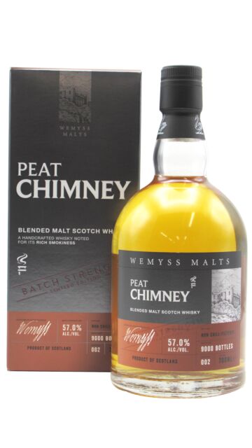 Wemyss Malts - Peat Chimney Cask Strength Batch No. 002 Blended Malt Whisky