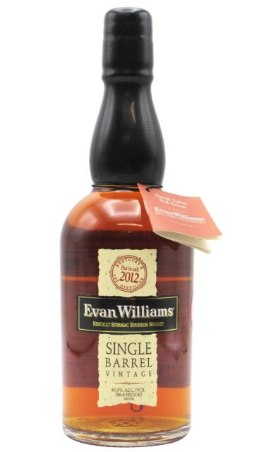 Evan Williams - Single Barrel Vintage Kentucky Straight Bourbon 2012 7 year old Whiskey