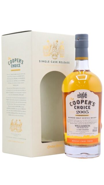 Williamson - Cooper's Choice - Blended Malt Single Muscat Cask #440 2005 14 year old Whisky