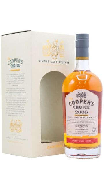 Dufftown - Cooper's Choice - Single Sherry Cask #9080 2008 10 year old Whisky