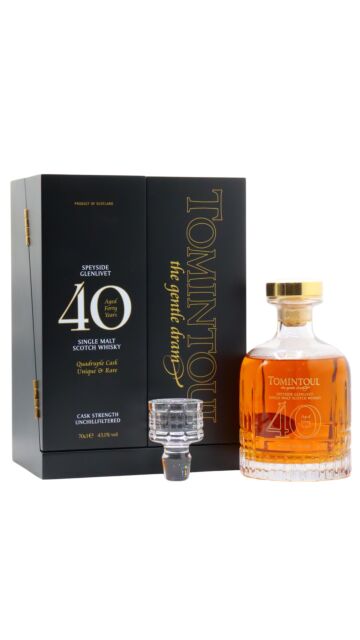Tomintoul - Quadruple Cask Speyside Single Malt Scotch 1974 40 year old Whisky