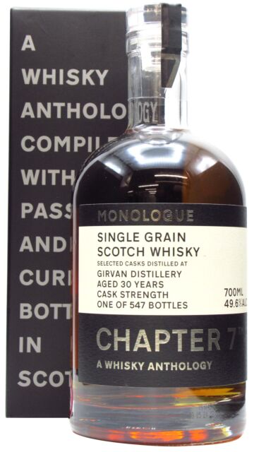 Girvan - Chapter 7 Single Grain 1991 30 year old Whisky