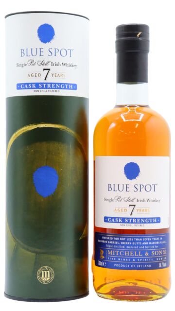 Blue Spot - Cask Strength Single Irish Pot Still Batch #1 7 year old Whiskey
