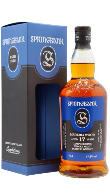 Springbank - Madeira Wood Campbeltown Single Malt Scotch 17 year old Whisky