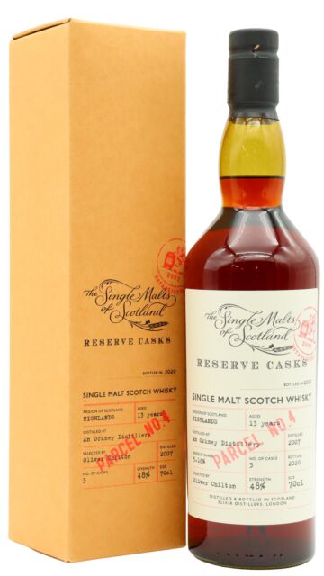 The Single Malts Of Scotland - An Orkney Distillery - Reserve Cask - Parcel #4 2007 13 year old Whisky