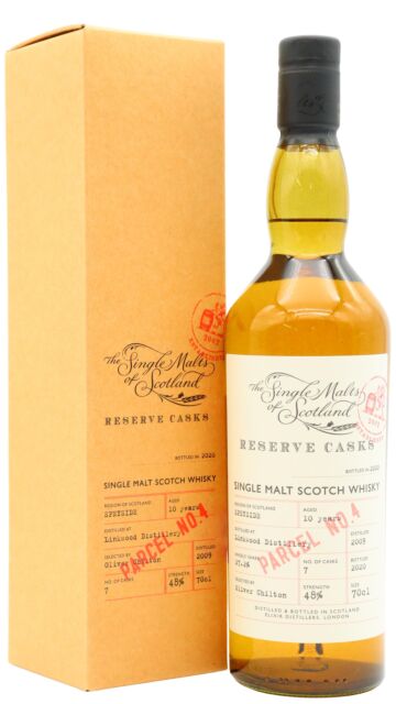 Linkwood - Single Malts Of Scotland - Reserve Cask - Parcel #4 2009 10 year old Whisky