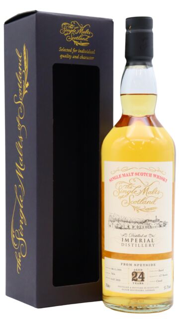 Imperial (silent) - The Single Malts of Scotland - Single Cask #7854  1995 24 year old Whisky