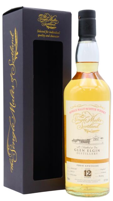 Glen Elgin - Single Malts Of Scotland Single Cask #801513 2007 12 year old Whisky