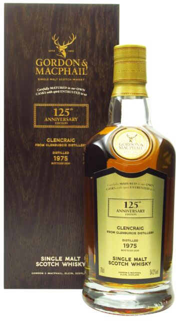Glencraig (silent) - G&M 125th Anniversary Release - Single Cask #9686 1975 44 year old Whisky