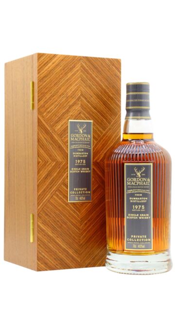 Dumbarton (silent) - Gordon & MacPhail Private Collection Single Cask #34200 1975 45 year old Whisky