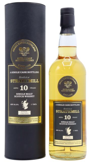 Strathmill - Small Batch Bottlers Single Cask Scotch 10 year old Whisky