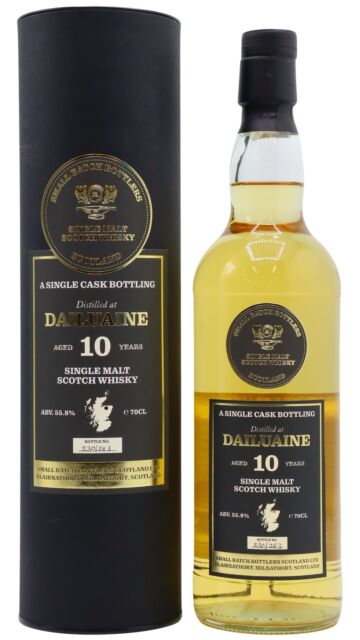 Dailuaine - Small Batch Bottlers Single Cask Scotch 10 year old Whisky